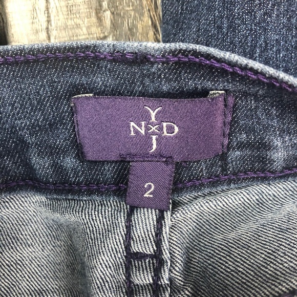 NYDJ Straight Blue Jeans Pants Denim ((size 2)) - Picture 9 of 9